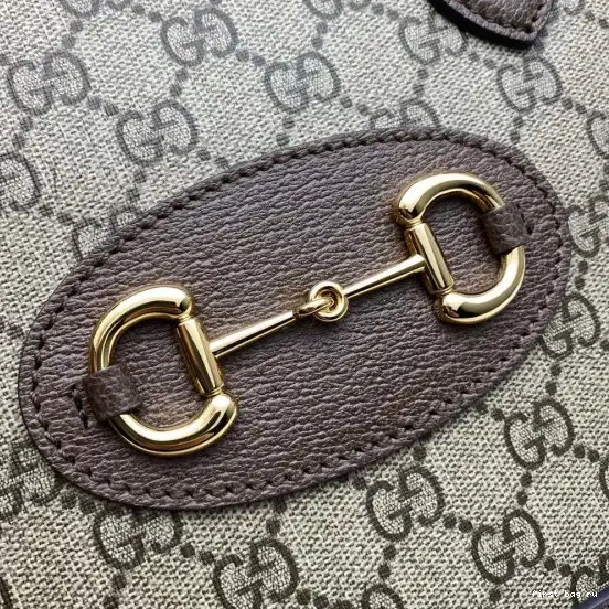 First bag ru GUCCI small 1955 bag top handle Horsebit 0501